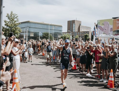 Zwemmen, fietsen, hardlopen: Stefan van der Pal heeft Elfstedentriatlon volbracht