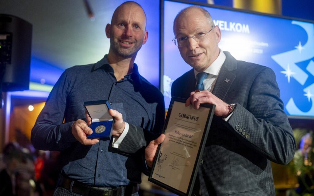 zilveren sportpenning stefan van der pal